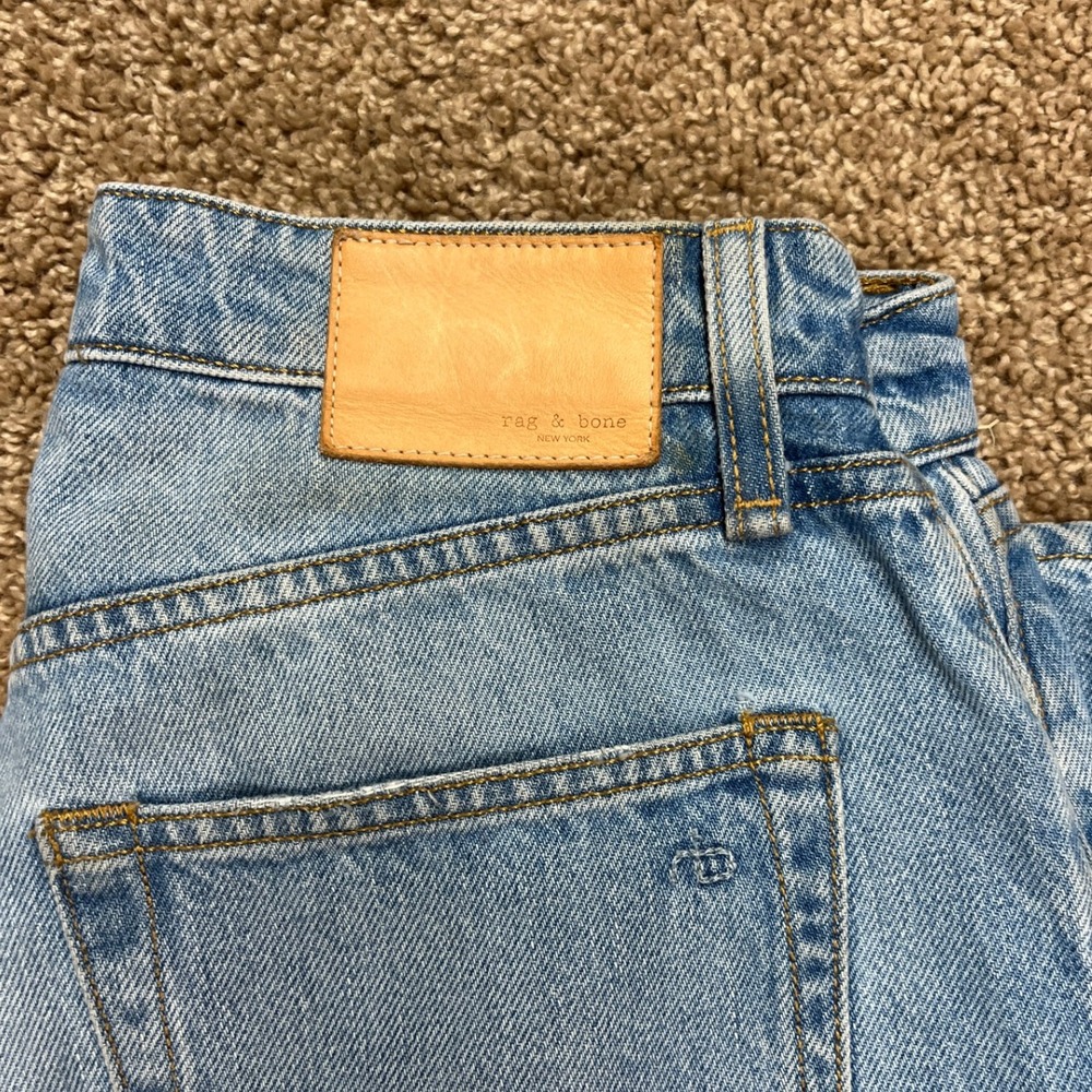 rag & bone Light Blue Ankle Jeans